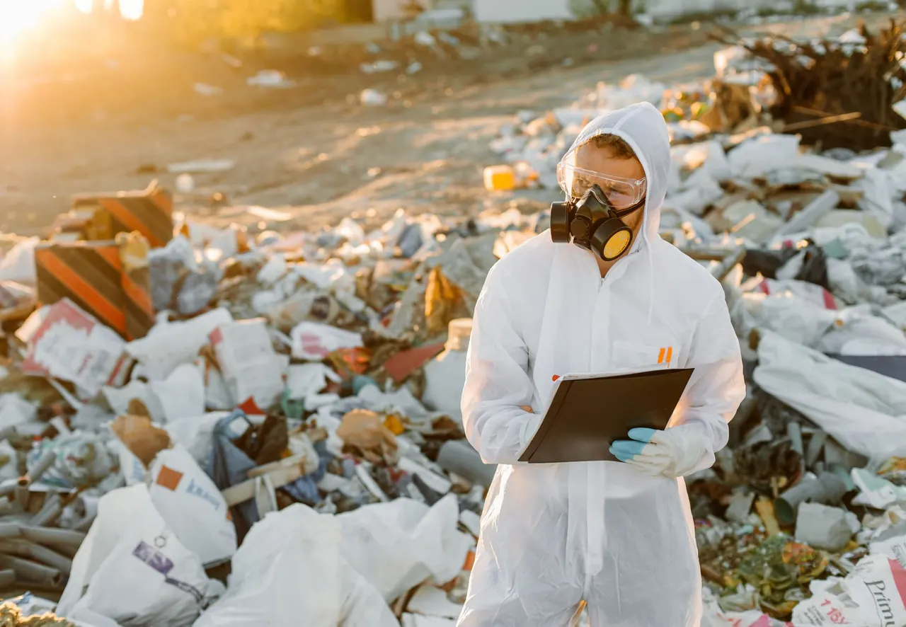 Chemical spills requiring hazardous waste removal
